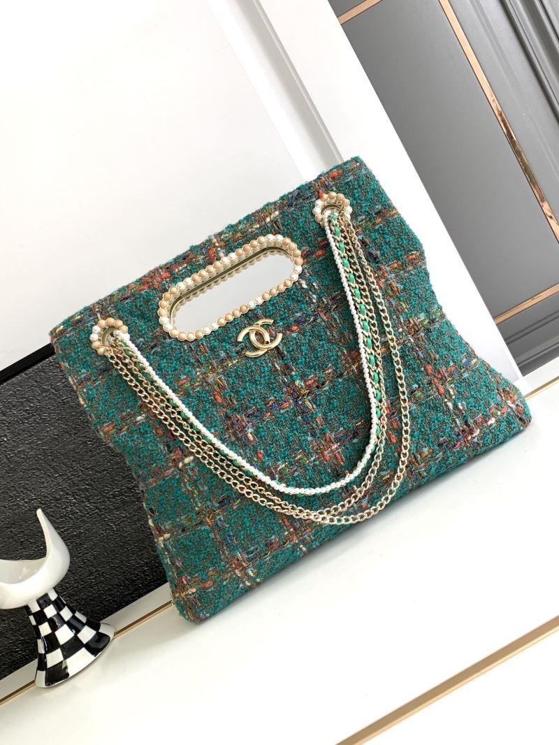 Ch**el top handle bags